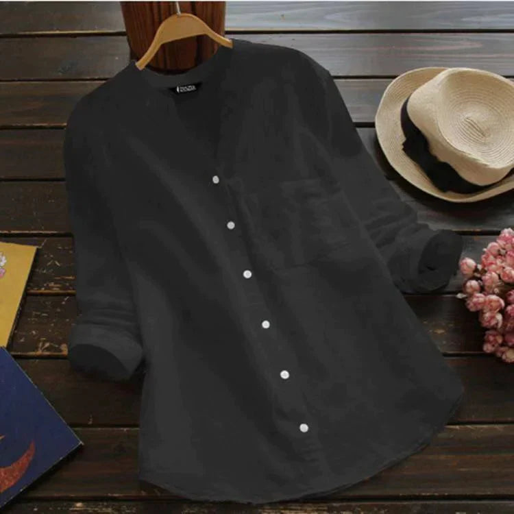 Spring Blouse for Women – Soft Elegant Relaxed Blouse – Abbey 1