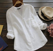 Spring Blouse for Women – Soft Elegant Relaxed Blouse – Abbey 2