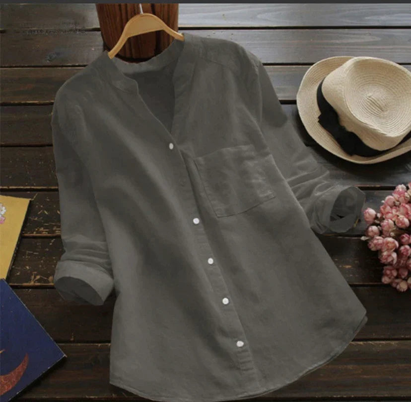 Spring Blouse for Women – Soft Elegant Relaxed Blouse – Abbey 5