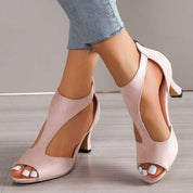 Women's Heeled Sandals with Arch Support – Comfortable Everyday Sandals – Ayleen 1