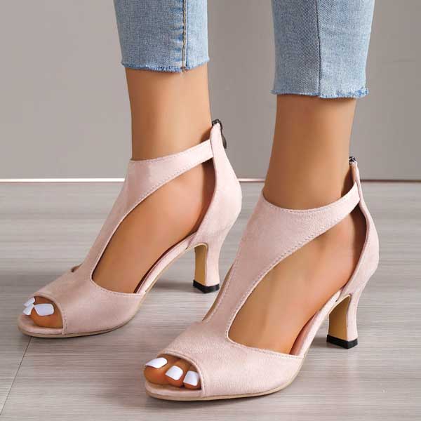 Women's Heeled Sandals with Arch Support – Comfortable Everyday Sandals – Ayleen 3