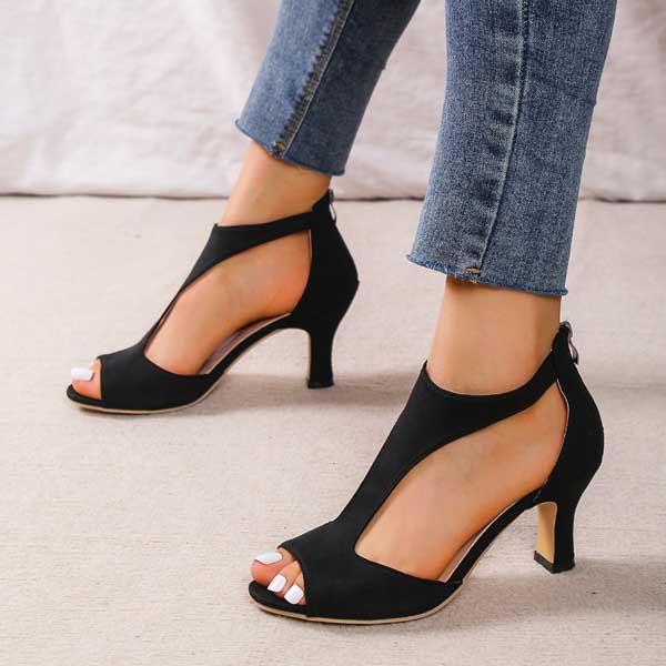 Women's Heeled Sandals with Arch Support – Comfortable Everyday Sandals – Ayleen 6