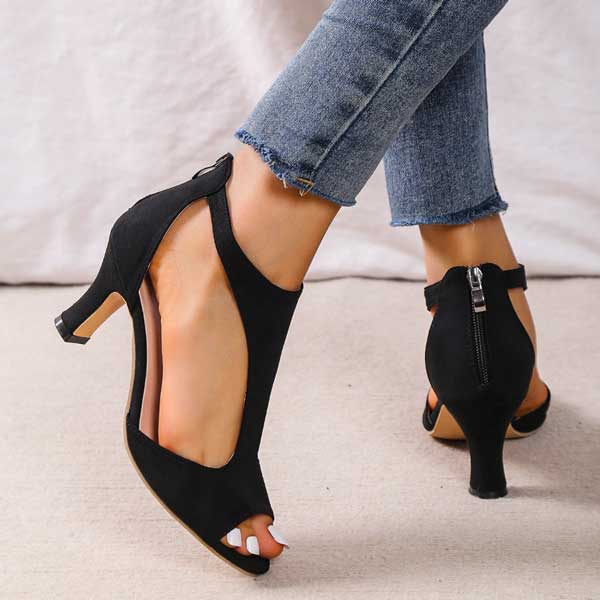 Women's Heeled Sandals with Arch Support – Comfortable Everyday Sandals – Ayleen 7