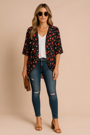Printed Kimono for Women – Lightweight Breathable Kimono – Amiri 3