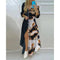 Boho Beach Maxi Dress for Women – Printed A-Line Summer Dress 15