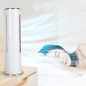 Bladeless Desk Cooling Fan with Remote – Quiet Oscillating Tower Fan 0