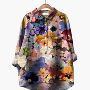 Long-Sleeve Floral Blouse for Women – Summer Blouse for Warm Days 2