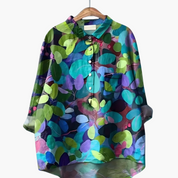 Long-Sleeve Floral Blouse for Women – Summer Blouse for Warm Days 4