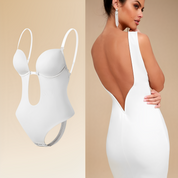 Backless Bodysuit for Women – Minimalist Seamless Body for Dresses & Tops 1