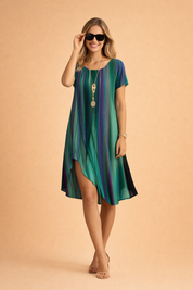 Boho Dress for Women – Gradient Relaxed-Fit Summer Dress – Jenny