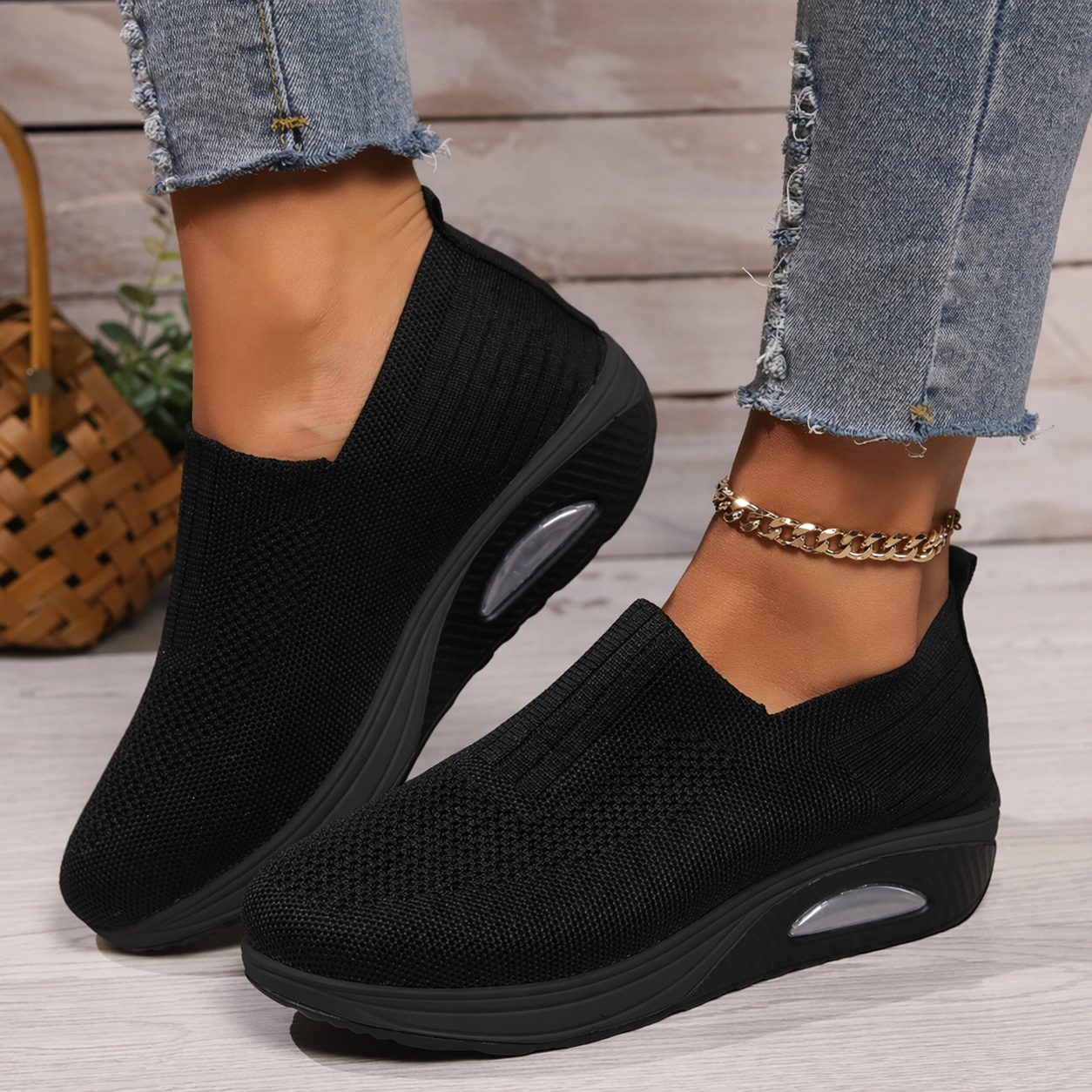 Women's Orthopaedic Shoes – Cushioned Arch-Support Slip-On Everyday Shoes 0
