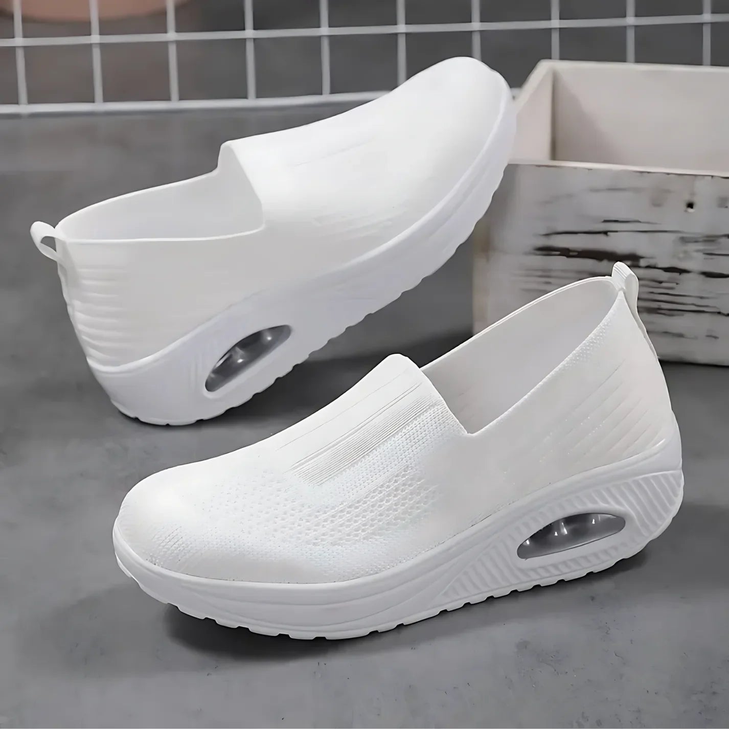 Women's Orthopaedic Shoes – Cushioned Arch-Support Slip-On Everyday Shoes 1