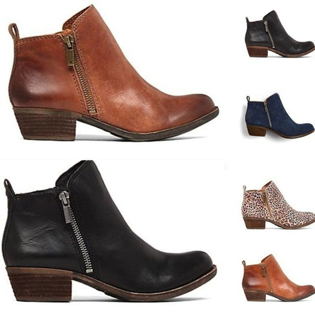 Vintage-Style Ankle Boots for Women – Summer Ankle Boots – Chelsea 3