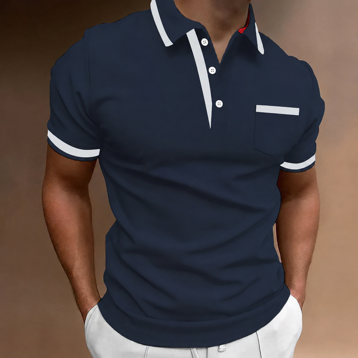 Men's Polo Shirt – Elegant Classic-Fit Polo for Any Occasion