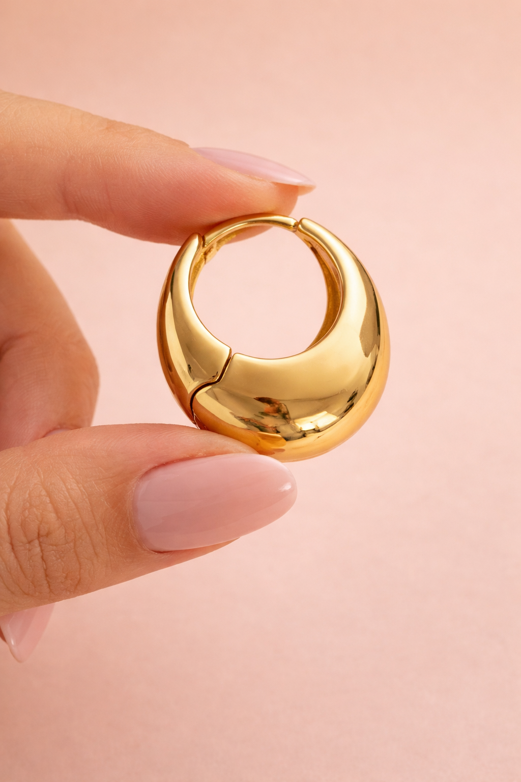 Silver Hoop Earrings – Surgical Steel Elegant Earrings for Any Occasion