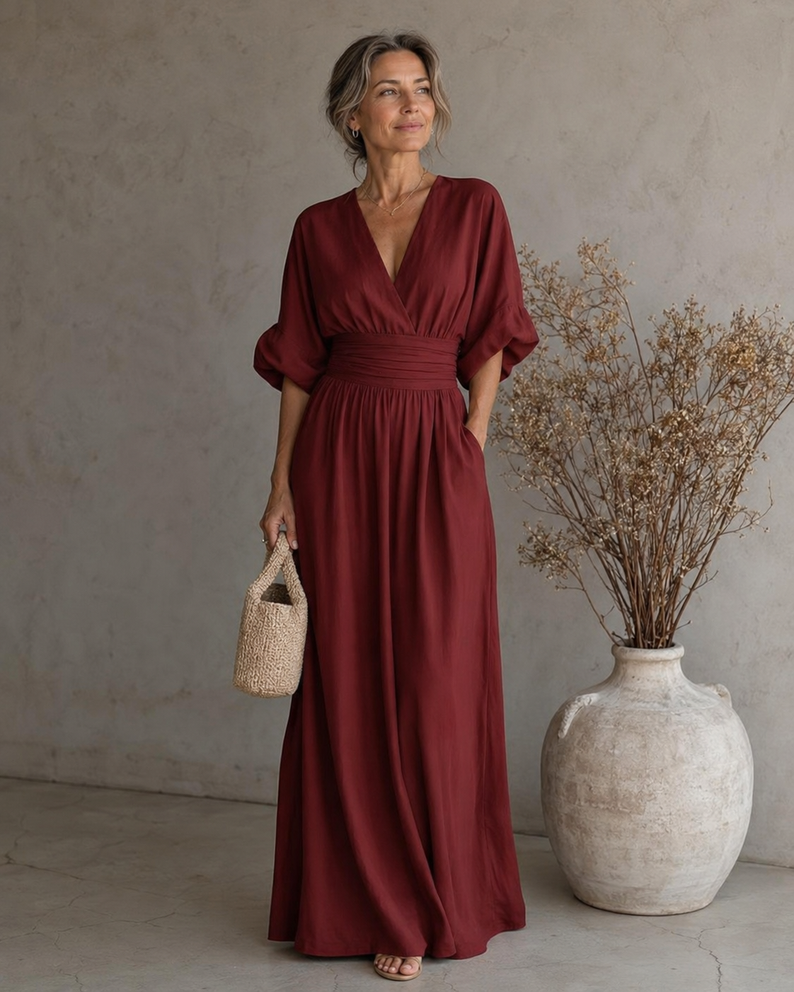 V-Neck Jumpsuit for Women – Elegant Modern Jumpsuit for Any Occasion – Martina