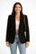 Fitted Black Blazer for Women – Elegant Single-Button Everyday Blazer 0