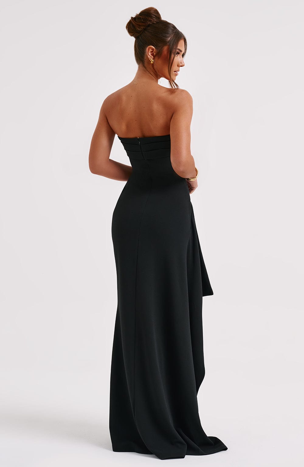 Black Dress for Weddings – Elegant Summer Dress for Evening Events 2