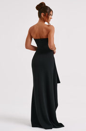 Black Dress for Weddings – Elegant Summer Dress for Evening Events 2