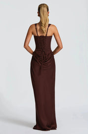 Open-Back Evening Maxi Dress for Women – Elegant Wedding Guest & Occasion Gown 3