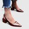 Black Orthopaedic Heels for Women – Arch-Support Elegant Court Shoes 1