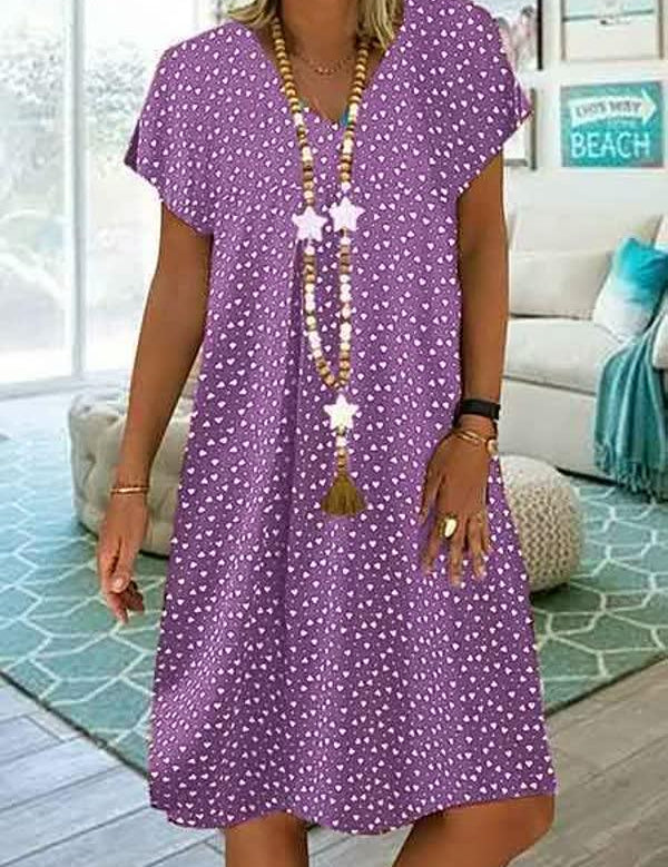 Red Summer Dress for Women – Stylish & Floaty Dress for Warm Days 3
