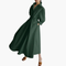 Button-Front Maxi Shirt Dress for Women – Elegant Waisted Dress for Any Occasion 5