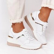 Women's Orthopaedic Wedge Trainers – Comfortable Platform Trainers 0
