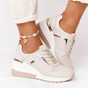 Women's Orthopaedic Wedge Trainers – Comfortable Platform Trainers 2