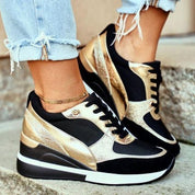 Women's Orthopaedic Wedge Trainers – Comfortable Platform Trainers 4