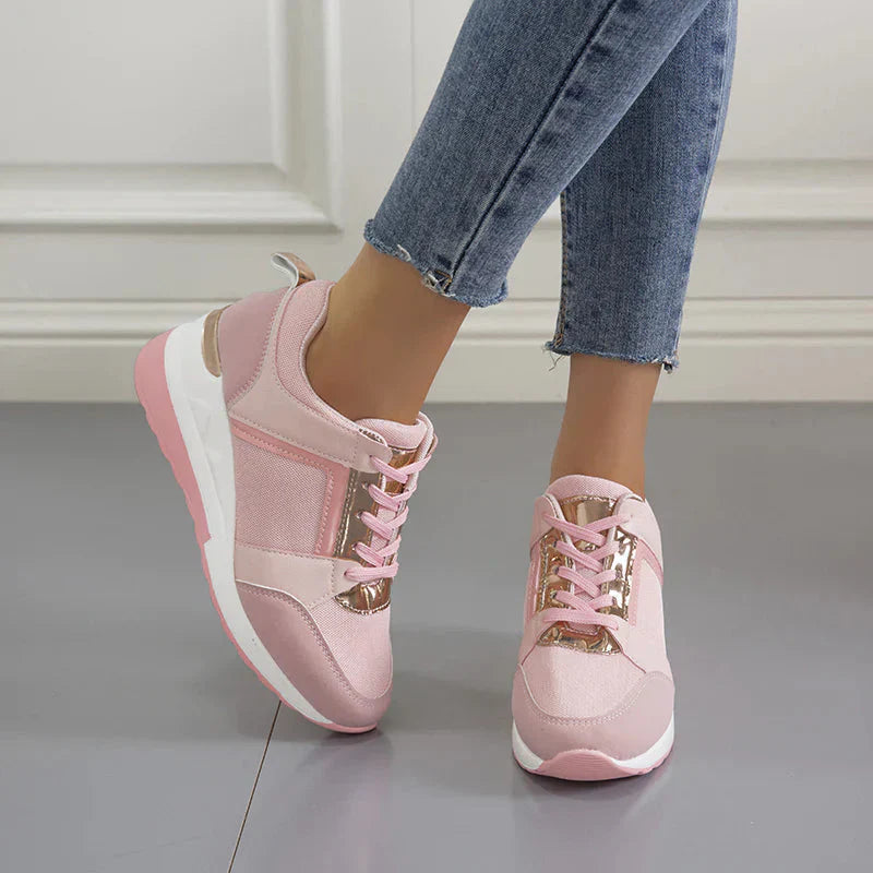 Women's Orthopaedic Wedge Trainers – Comfortable Platform Trainers 5