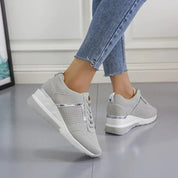 Women's Orthopaedic Wedge Trainers – Comfortable Platform Trainers 6