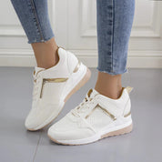 Women's Orthopaedic Wedge Trainers – Comfortable Platform Trainers 7