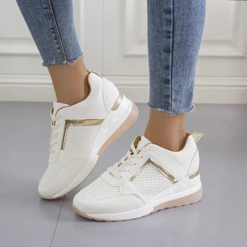 Women's Orthopaedic Wedge Trainers – Comfortable Platform Trainers 7