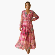 Long-Sleeve Maxi Dress for Women – Elegant Relaxed Summer Dress for Any Occasion 1