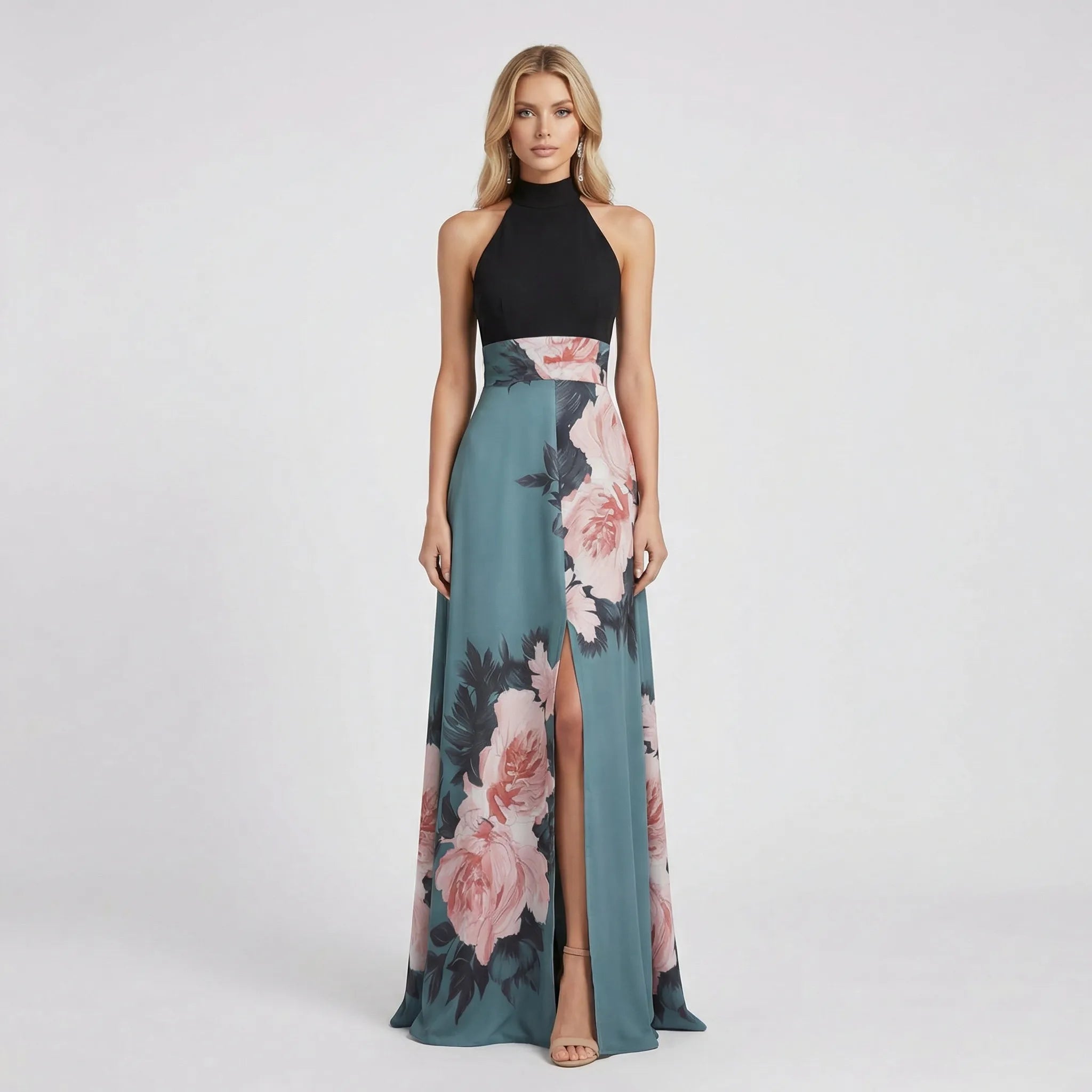 Floral Maxi Dress for Women – Stylish Summer Dress for Warm Days & Special Occasions 0