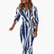 Striped Maxi Shirt Dress for Women – Elegant & Comfortable Summer Dress 3