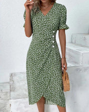 V-Neck Maxi Dress for Women – Stylish & Comfortable Summer Dress 0