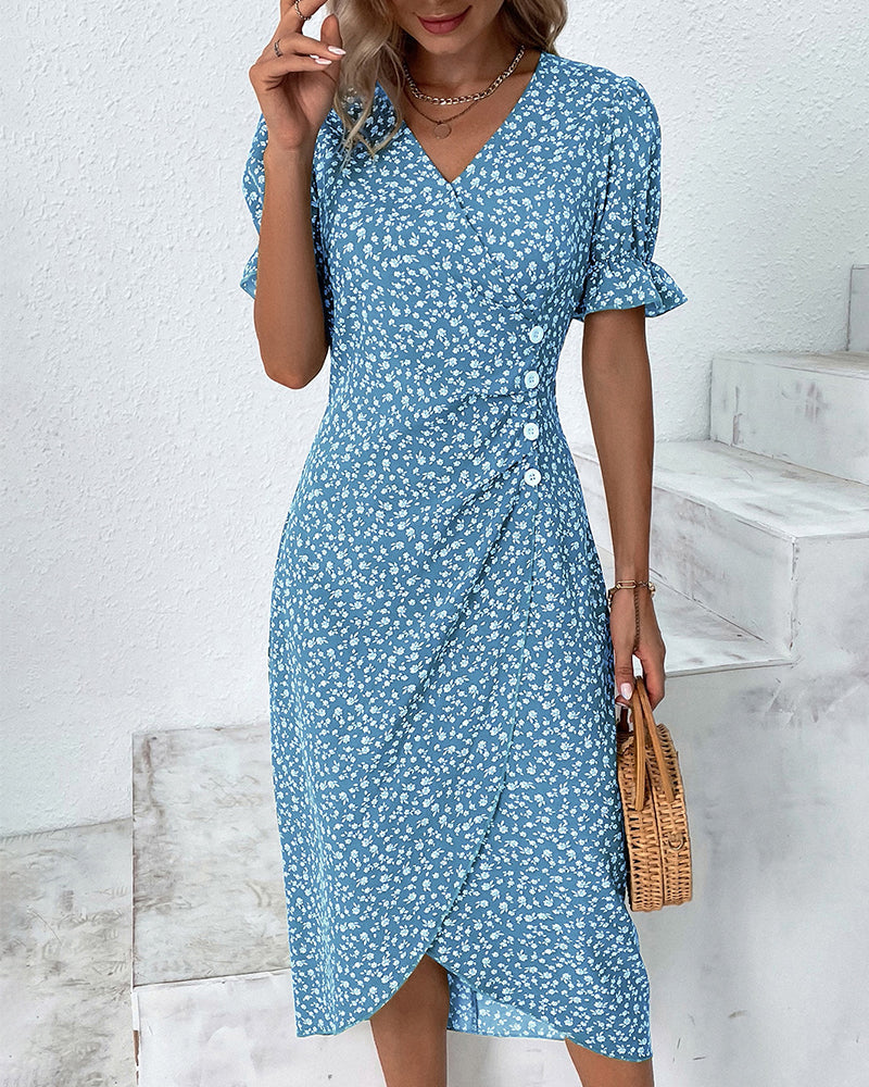V-Neck Maxi Dress for Women – Stylish & Comfortable Summer Dress 1
