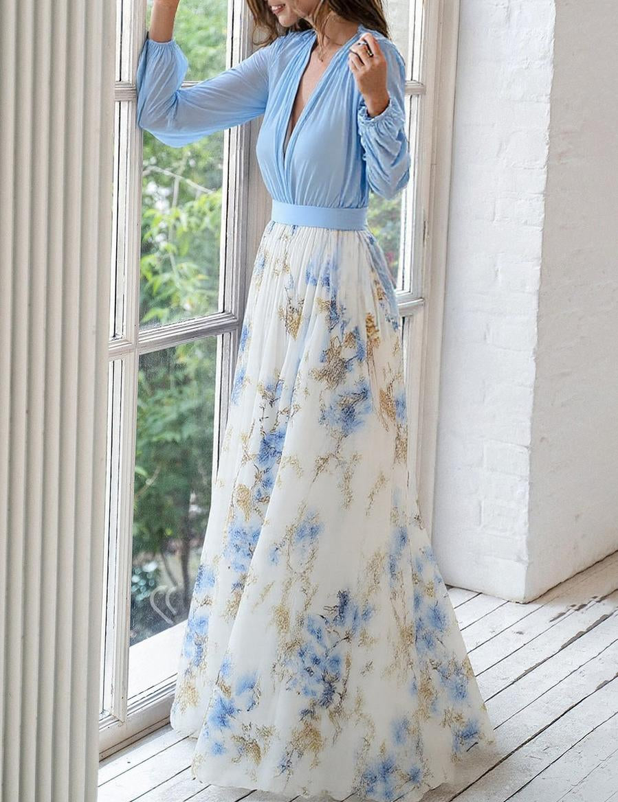 Floral Maxi Dress for Women – Elegant & Comfortable Summer Dress 1