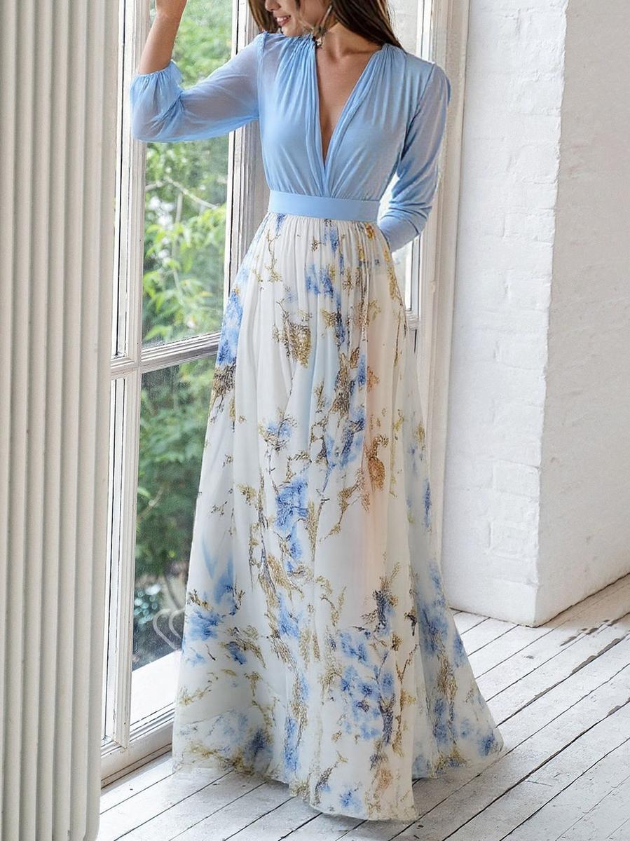 Floral Maxi Dress for Women – Elegant & Comfortable Summer Dress 2