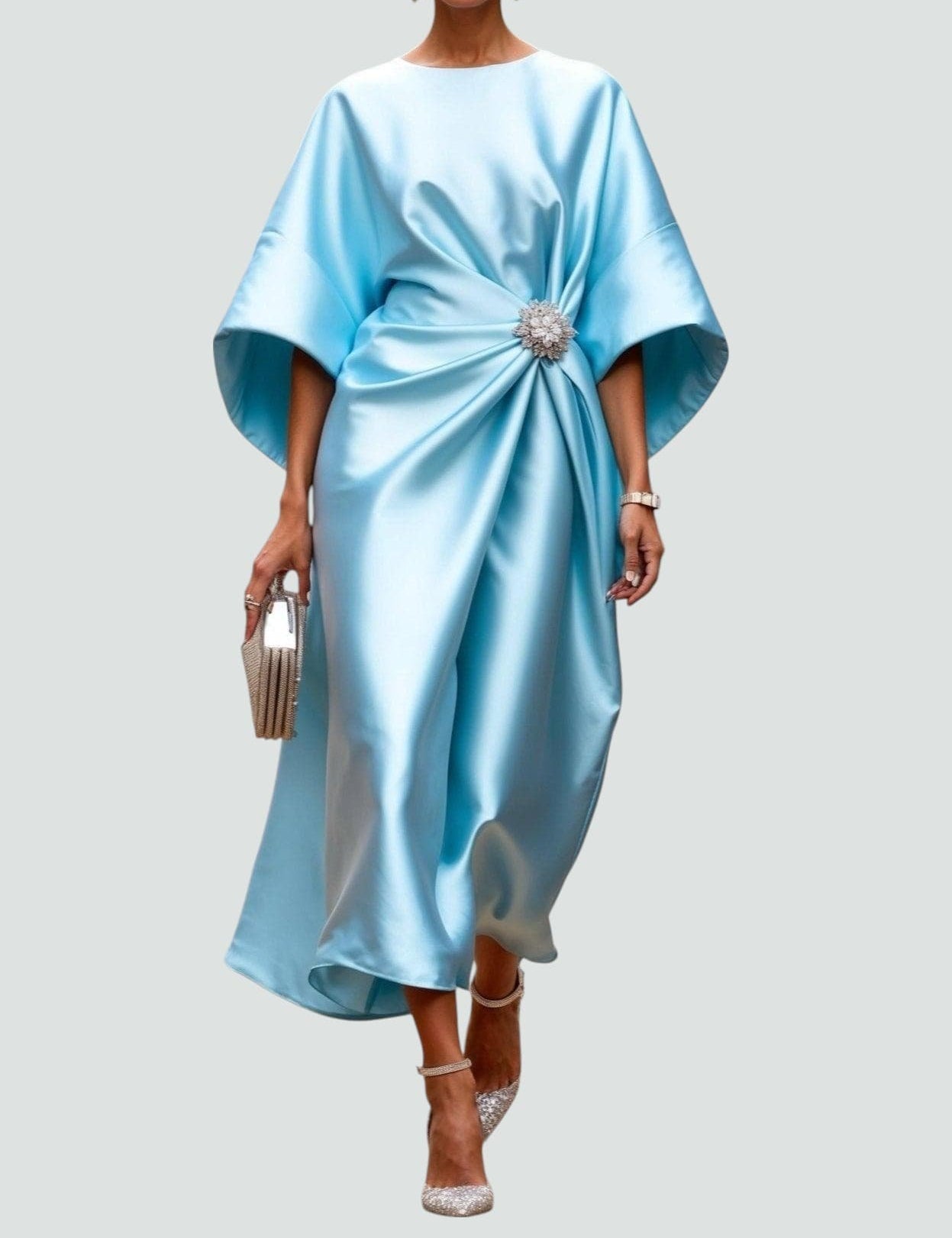 Long Wedding Guest Dress for Women – Elegant Evening Dress for Special Occasions 2