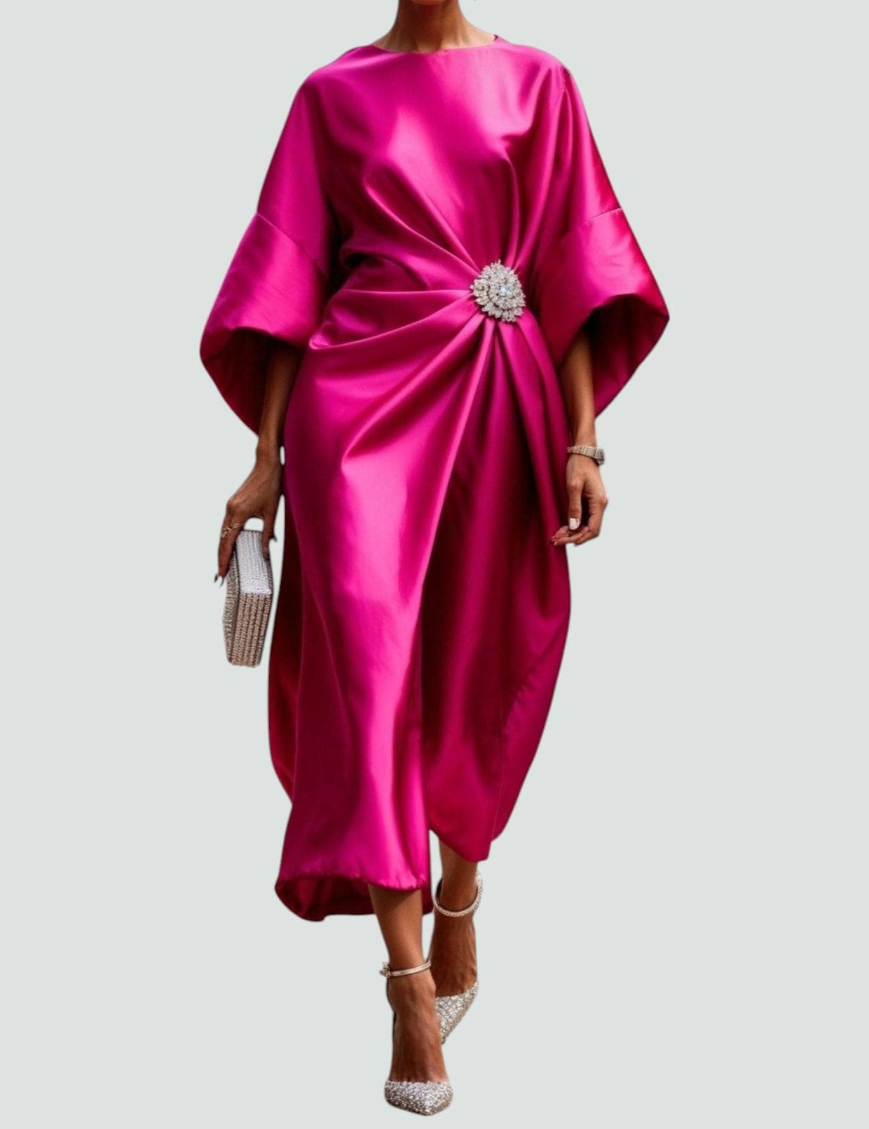 Long Wedding Guest Dress for Women – Elegant Evening Dress for Special Occasions 3