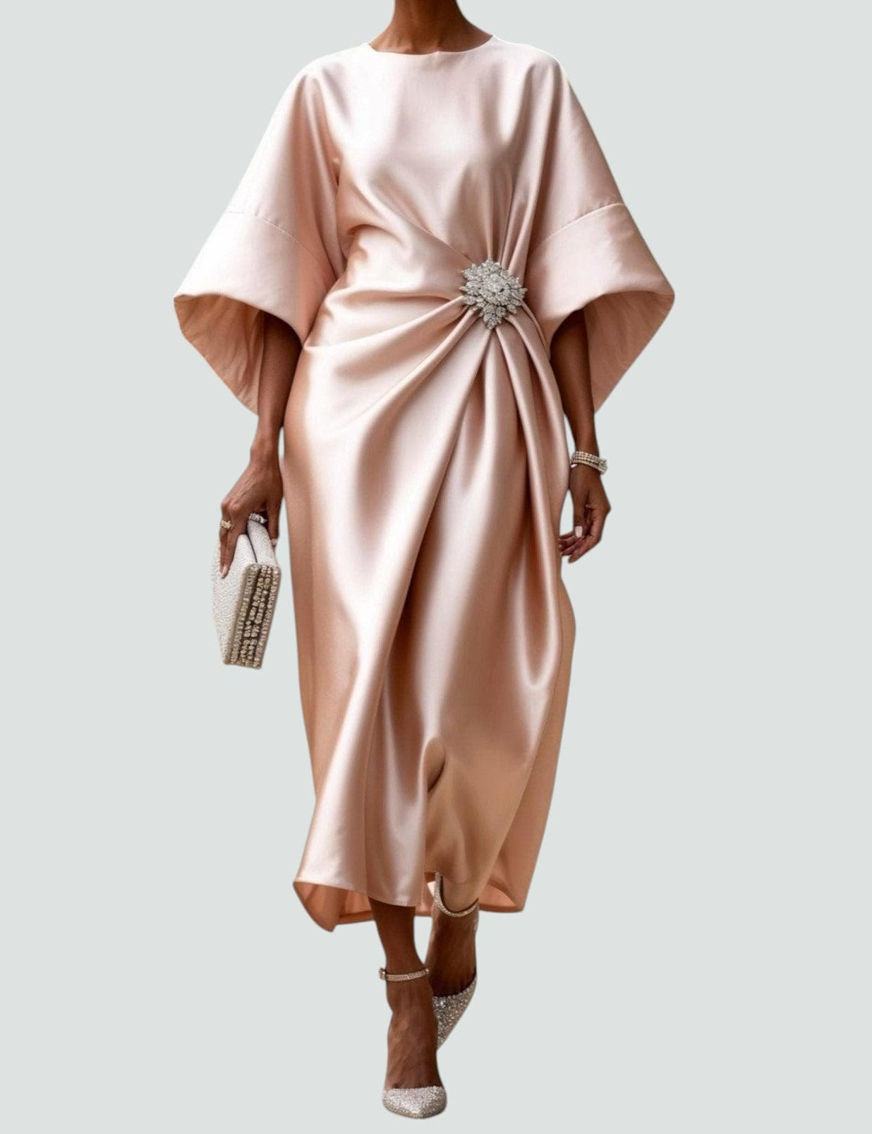Long Wedding Guest Dress for Women – Elegant Evening Dress for Special Occasions 4