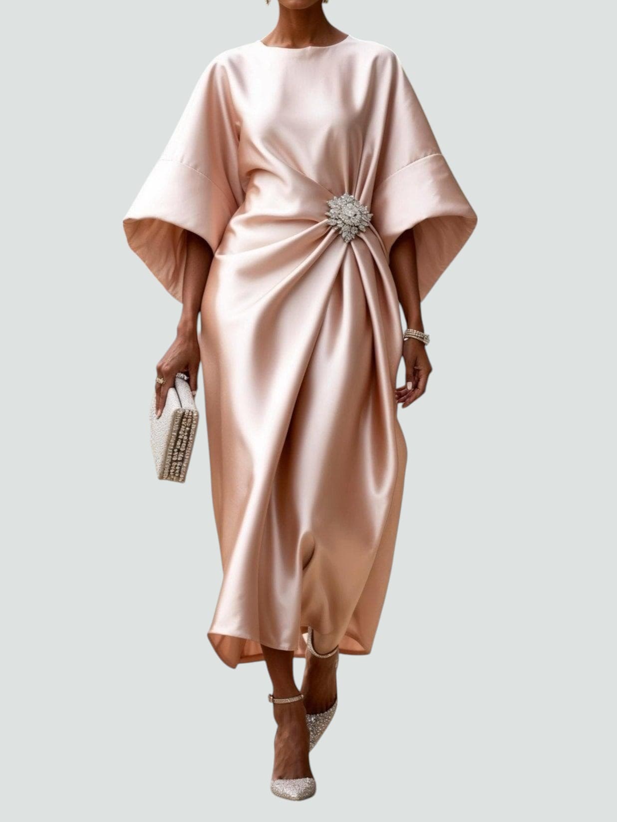 Long Wedding Guest Dress for Women – Elegant Evening Dress for Special Occasions 4