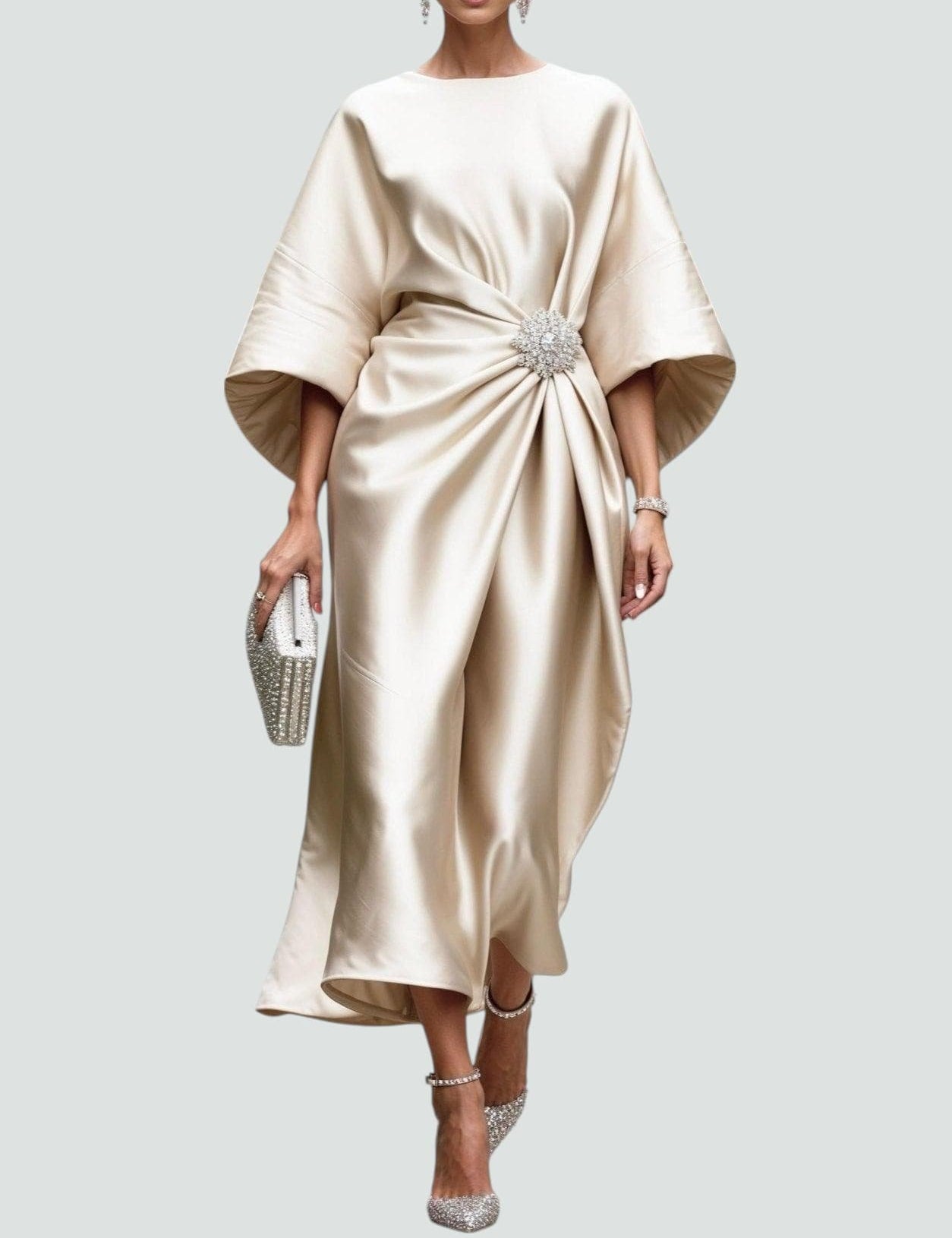 Long Wedding Guest Dress for Women – Elegant Evening Dress for Special Occasions 5