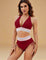 Belted High-Waisted Bikini for Women – Two-Piece Summer Swimwear 2