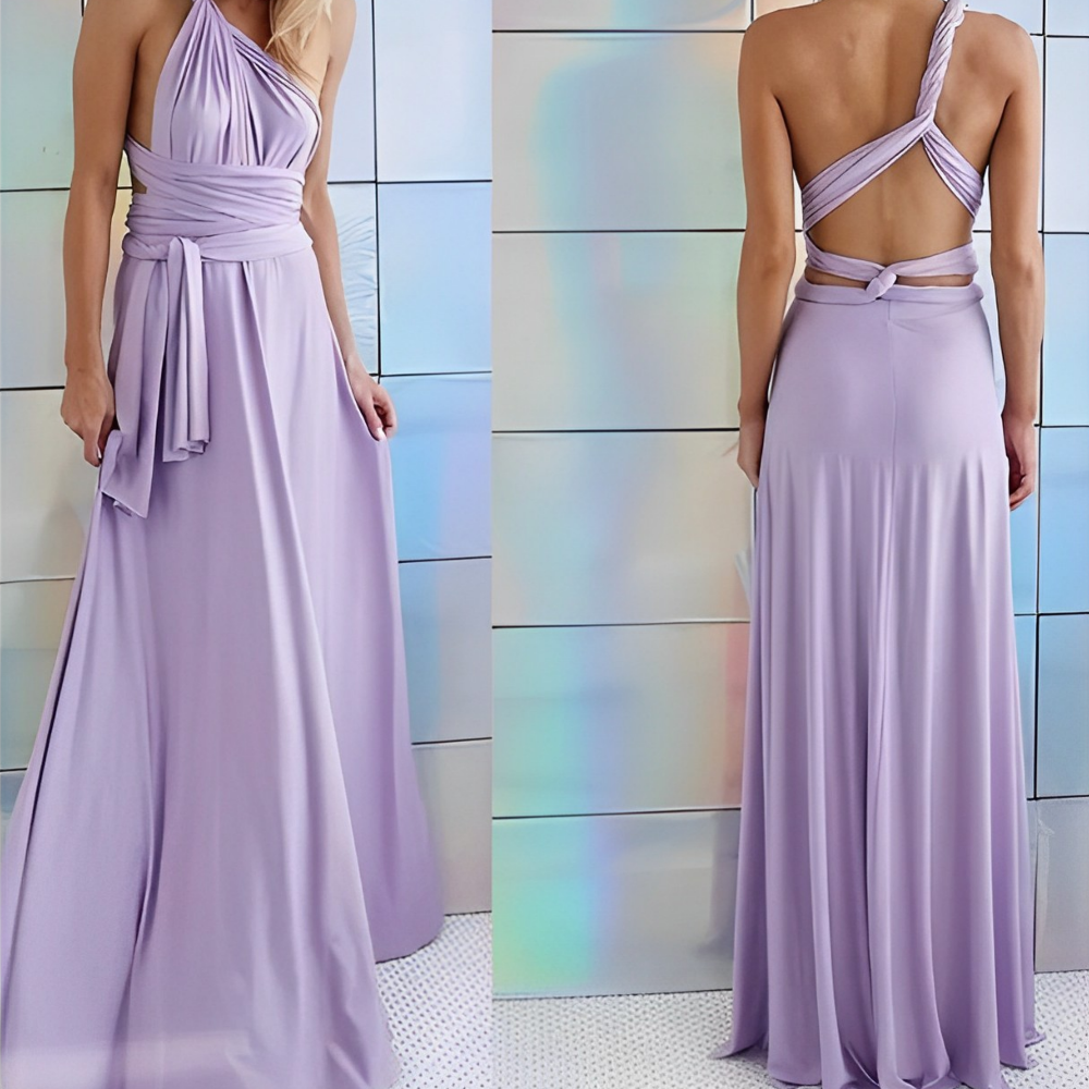 Wrap Dress for Women – Elegant Belted Summer Wrap Dress – Emily 10