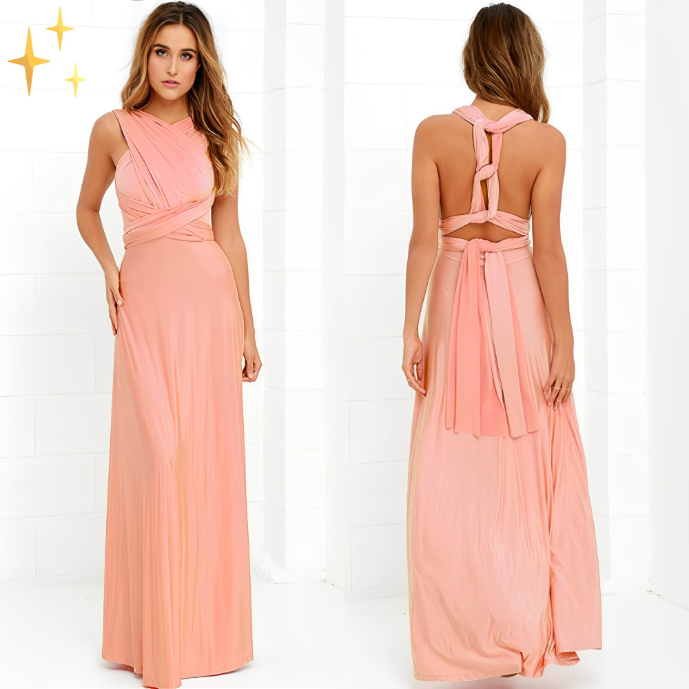 Wrap Dress for Women – Elegant Belted Summer Wrap Dress – Emily 9