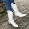 Western Cowboy Boots for Women – Retro-Style Ankle Boots – Evelyn 9
